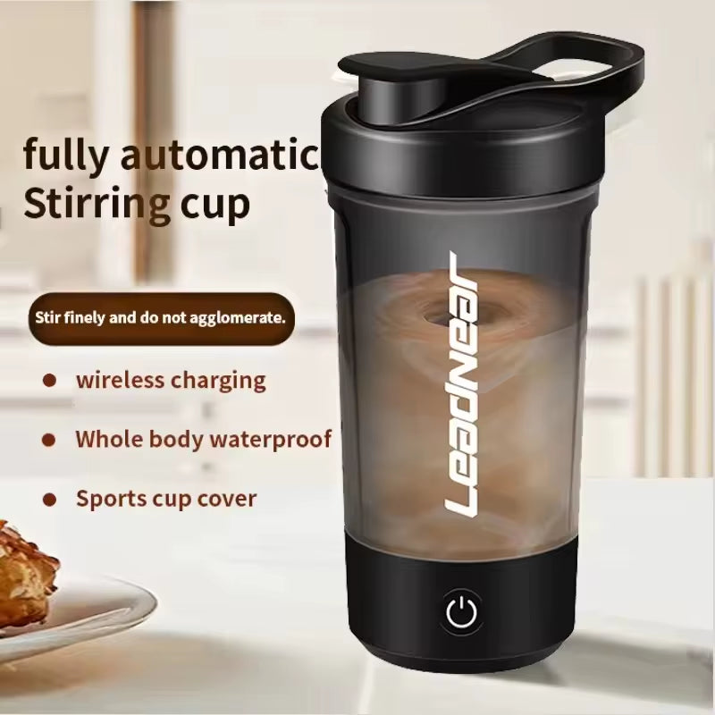 New Self-Stirring Shaker Cup Automatic Stirring Cup for Protein Shakes and Meal Usb Rechargeable Shaker Portable Mixing Cups