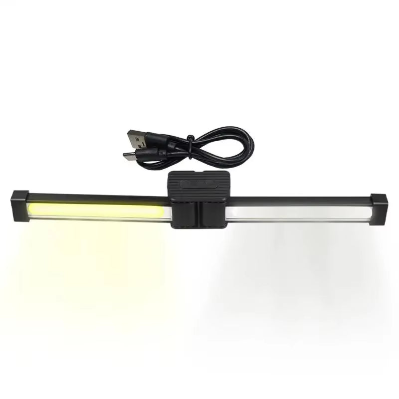 7-Speed Dimming Flash Gym Lamp for Posing Portable Magnet LED Posing Lamp with Hanging Hook Selfie Light with 180 Degree Folding