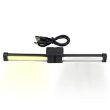 7-Speed Dimming Flash Gym Lamp for Posing Portable Magnet LED Posing Lamp with Hanging Hook Selfie Light with 180 Degree Folding